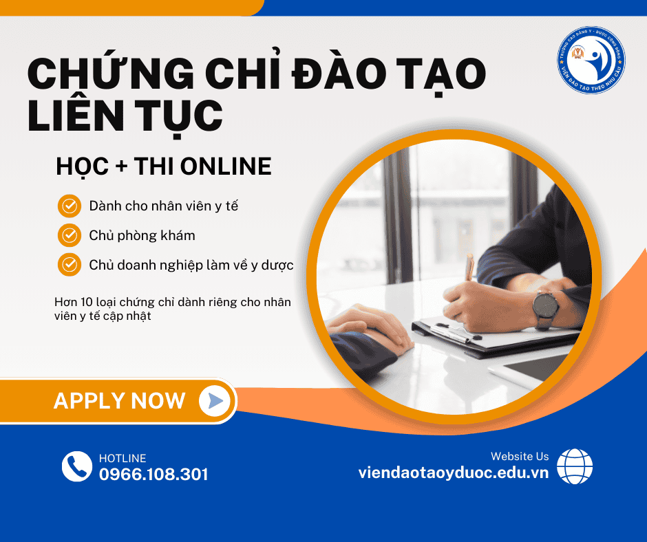 Chứng chỉ đào tạo liên tục CME