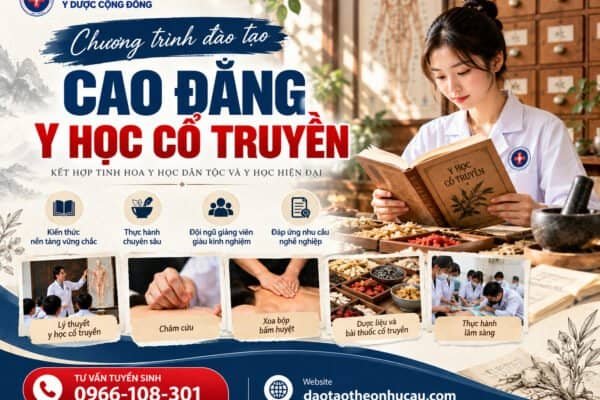 chương trình cao đẳng y học cổ truyền