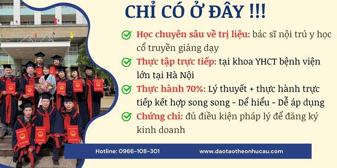 Khóa học xoa bóp bấm huyệt ở Hà Nội