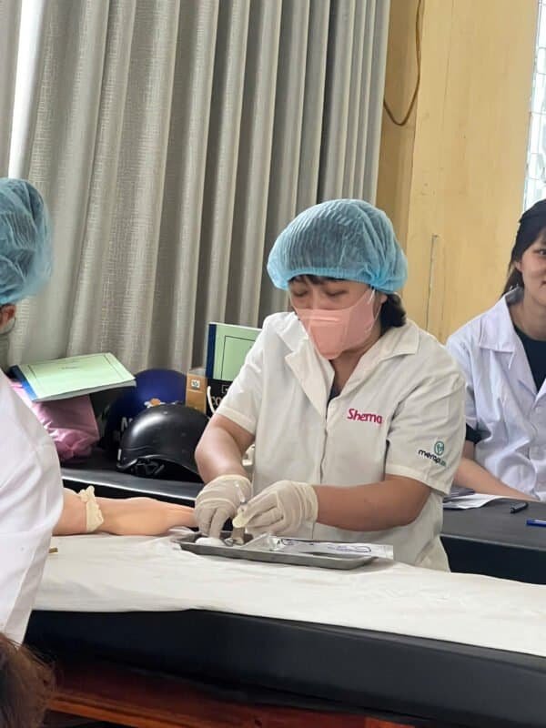 Học thực hành y khoa trên lớp