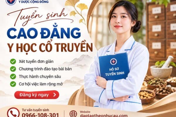 tuyển sinh cao đẳng y học cổ truyền