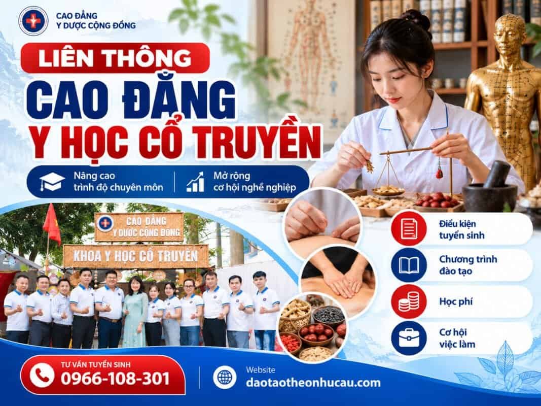 Liên thông Cao đẳng Y học cổ truyền