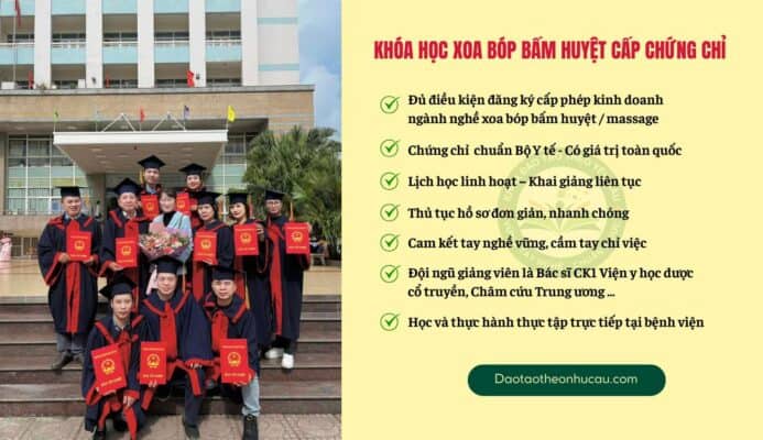 Chứng chỉ xoa bóp bấm huyệt để làm gì