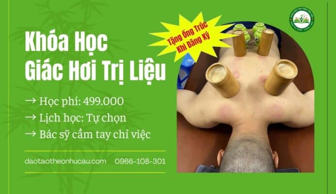 khóa học giác hơi trị liệu