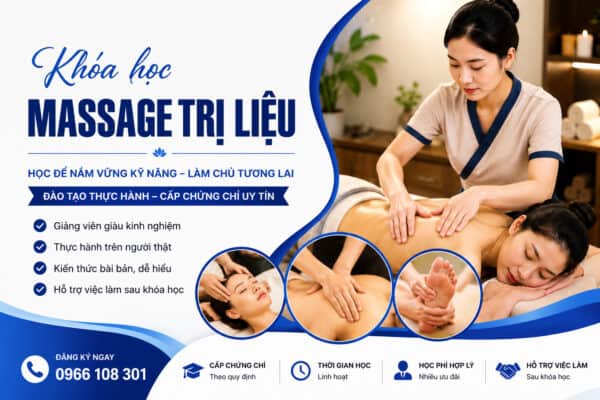Khoá học massage trị liệu