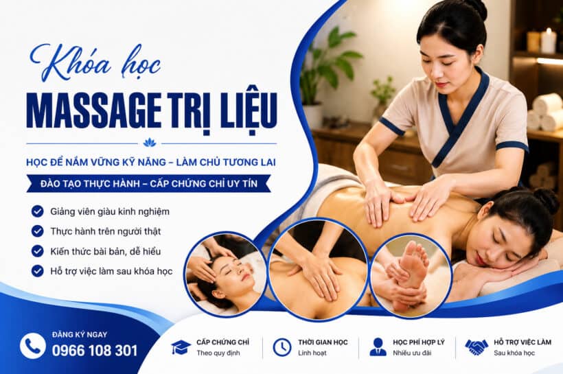 Khoá học massage trị liệu