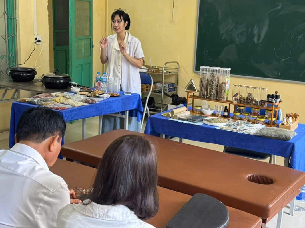 bào chế trà thảo dược